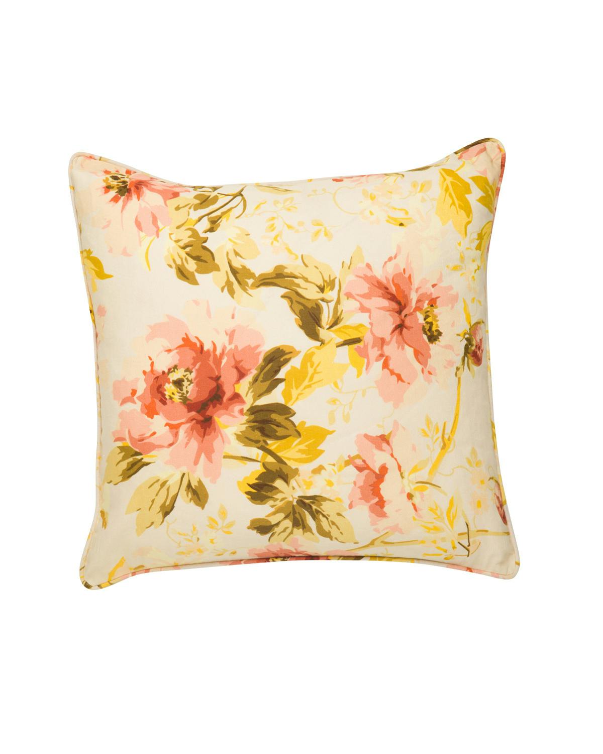Cushion Cover Linen 60x60 cm, Blooming. Image #1