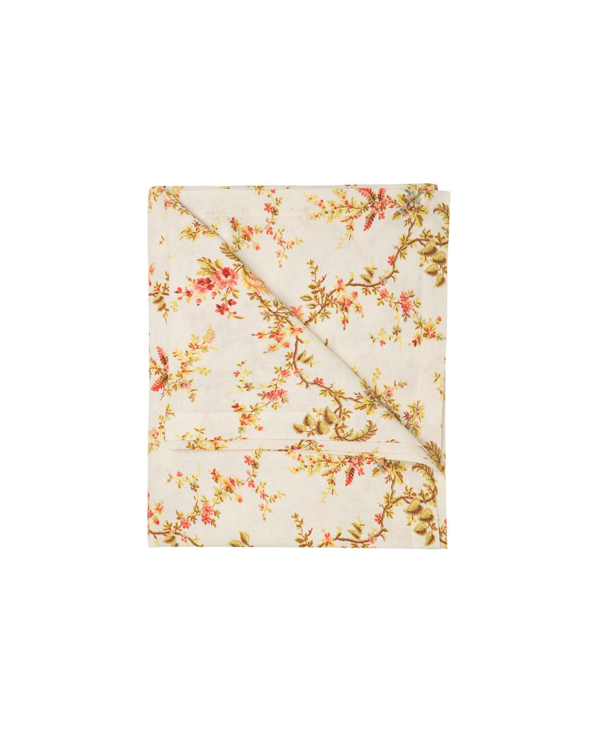 Table Cloth Linen 140x300 cm, Flower Branch. Image #6