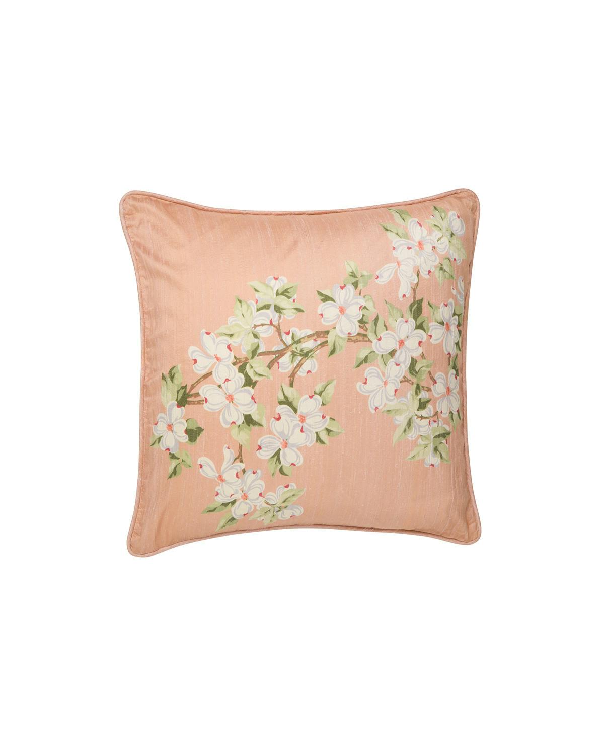 Cushion Cover Silk 50x50 cm, Floral Garden. Image #4