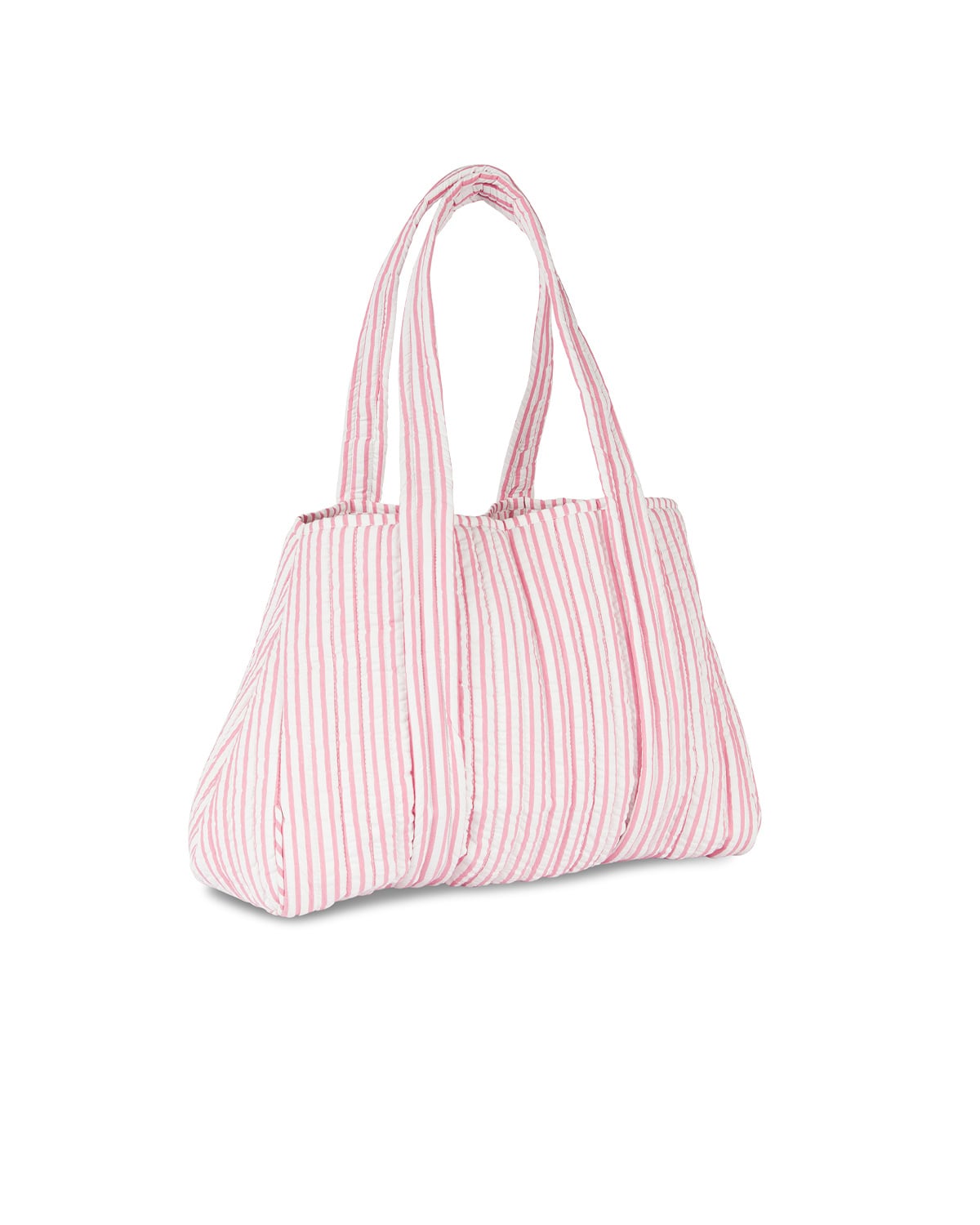Tote Bag, Pink Stripe. Image #5