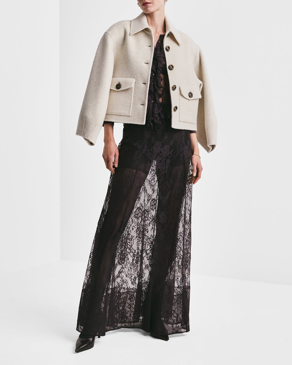 Tailored Jacket, Vintage White. Image #4