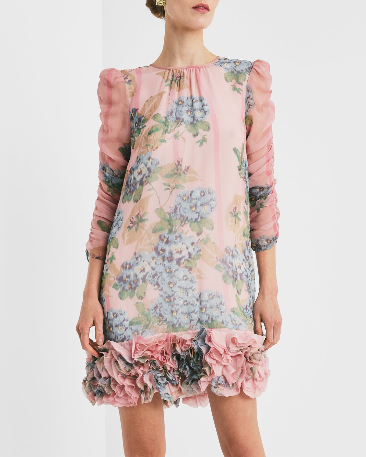 Organza Frilly Dress, Blue Wallpaper. Image #2