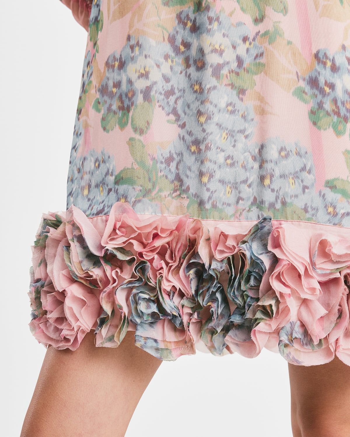 Organza Frilly Dress, Blue Wallpaper. Image #4