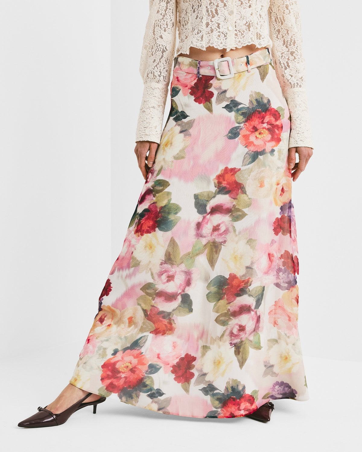 Organza Maxi Skirt, Breeze. Image #2