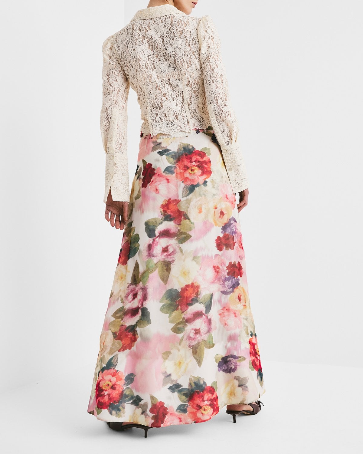 Organza Maxi Skirt, Breeze. Image #3