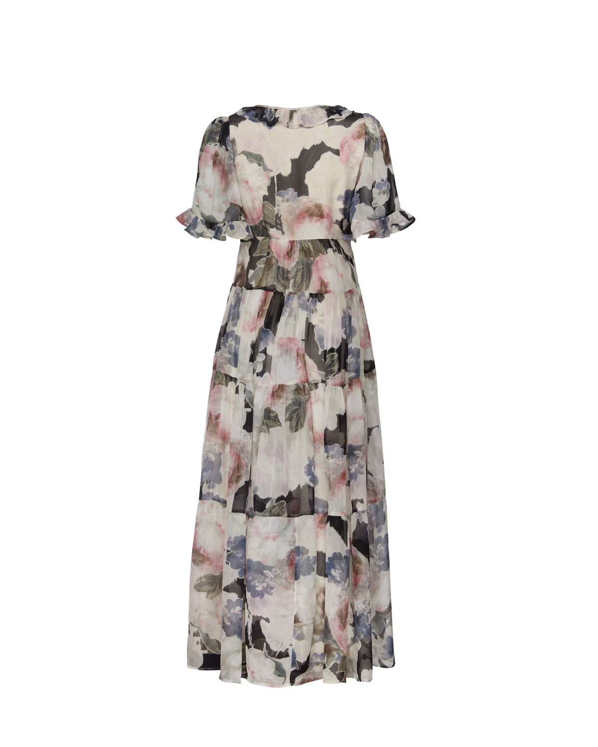 Organza Ruffle Dress, Fluid. Image #2
