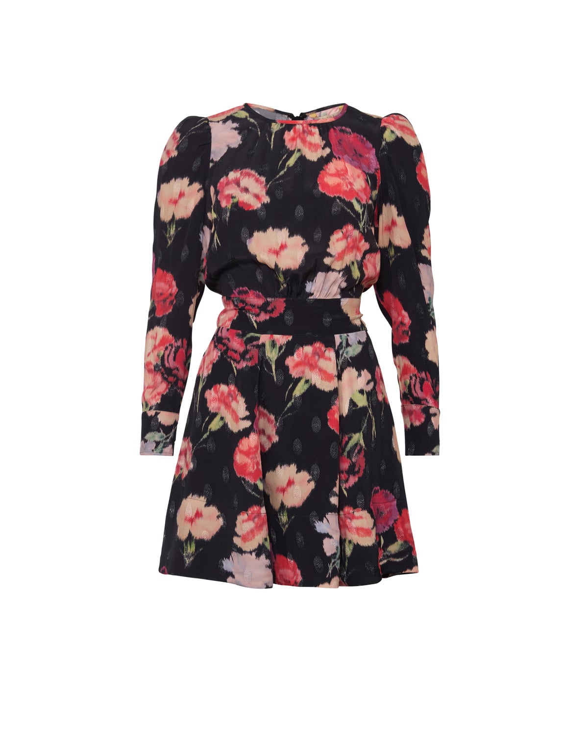 Viscose Mini Dress, Poppies. Image #1