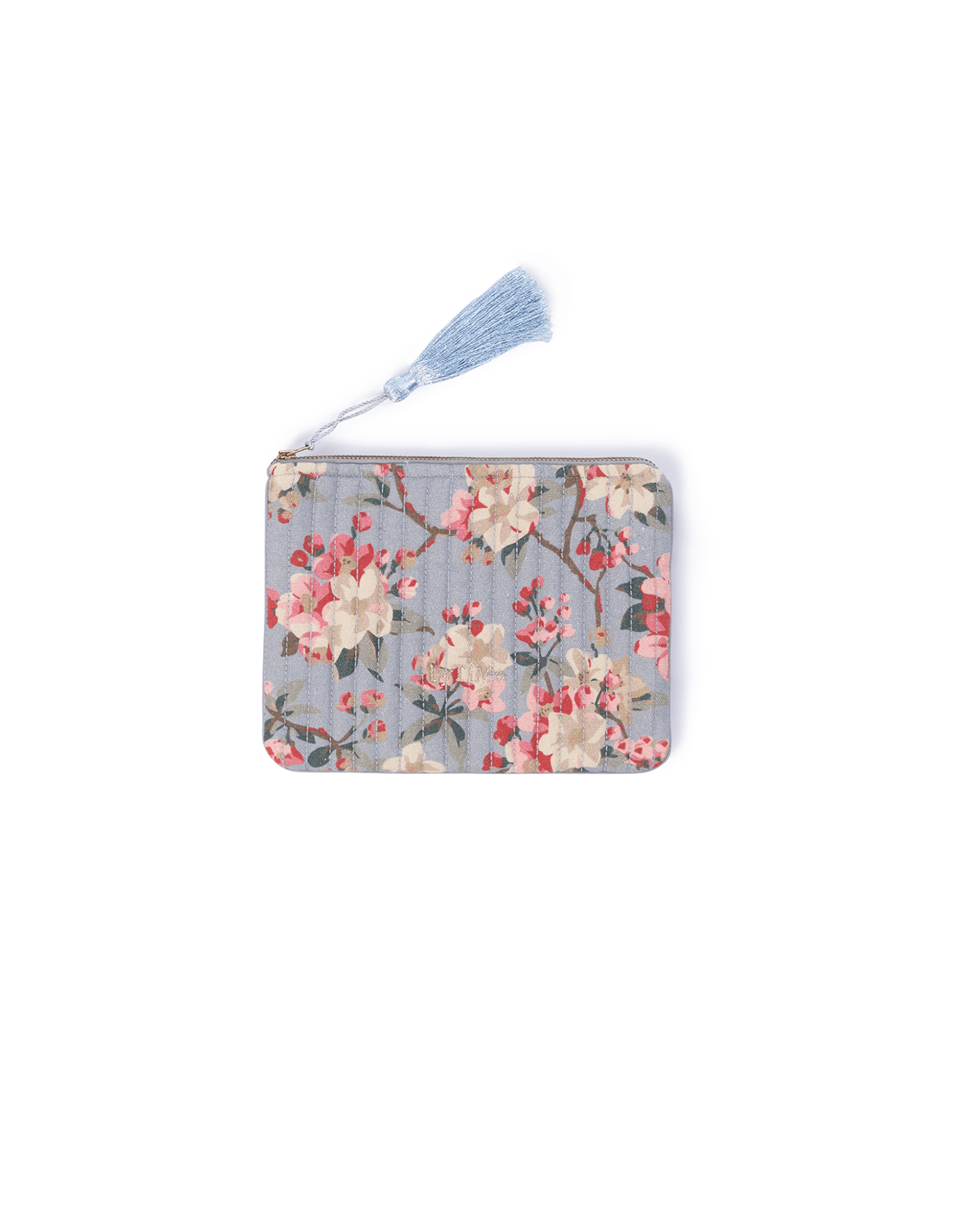 Zipper Pouch Cotton, Autumn Flowers. Image #1