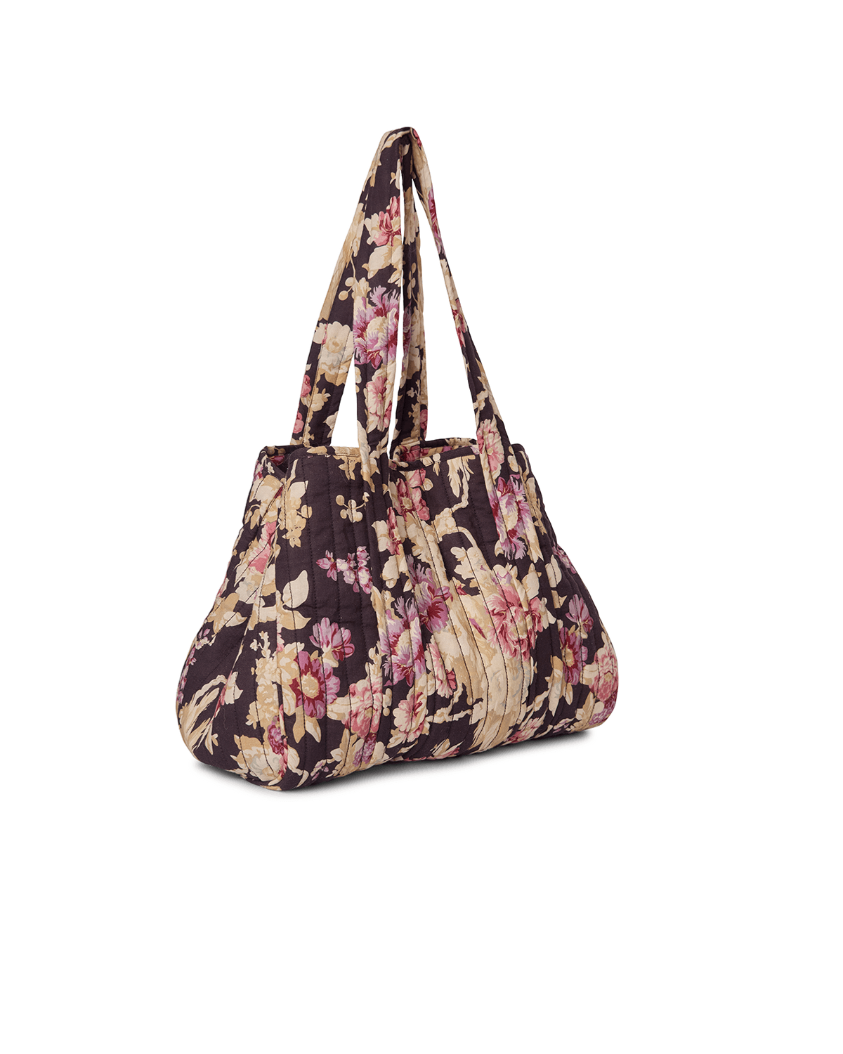 Tote Bag Linen, Autumn Flowers. Image #1