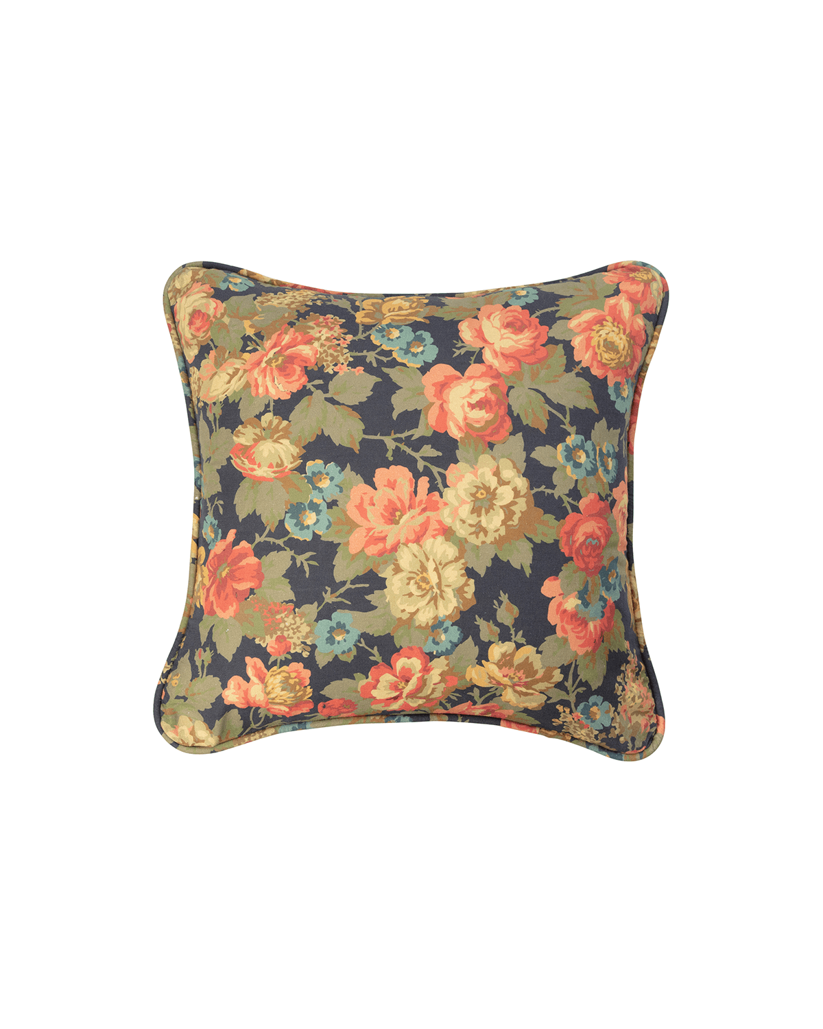 Linen Cushion Cover 50x50, Bloom. Image #1