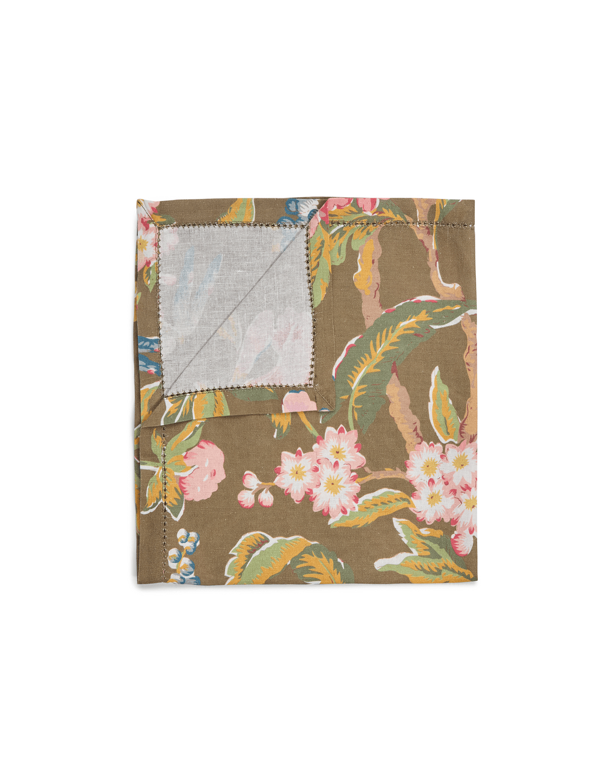 Linen Napkin, Green Field. Image #1