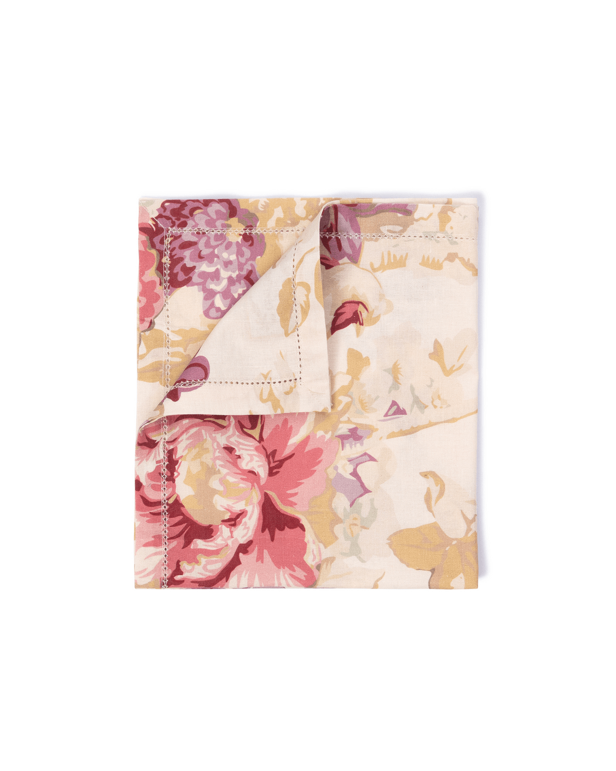 Linen Napkin, Autumn Flower. Image #1