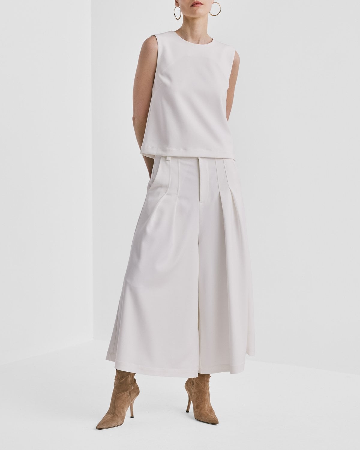 Classique Culottes, Off White. Image #5
