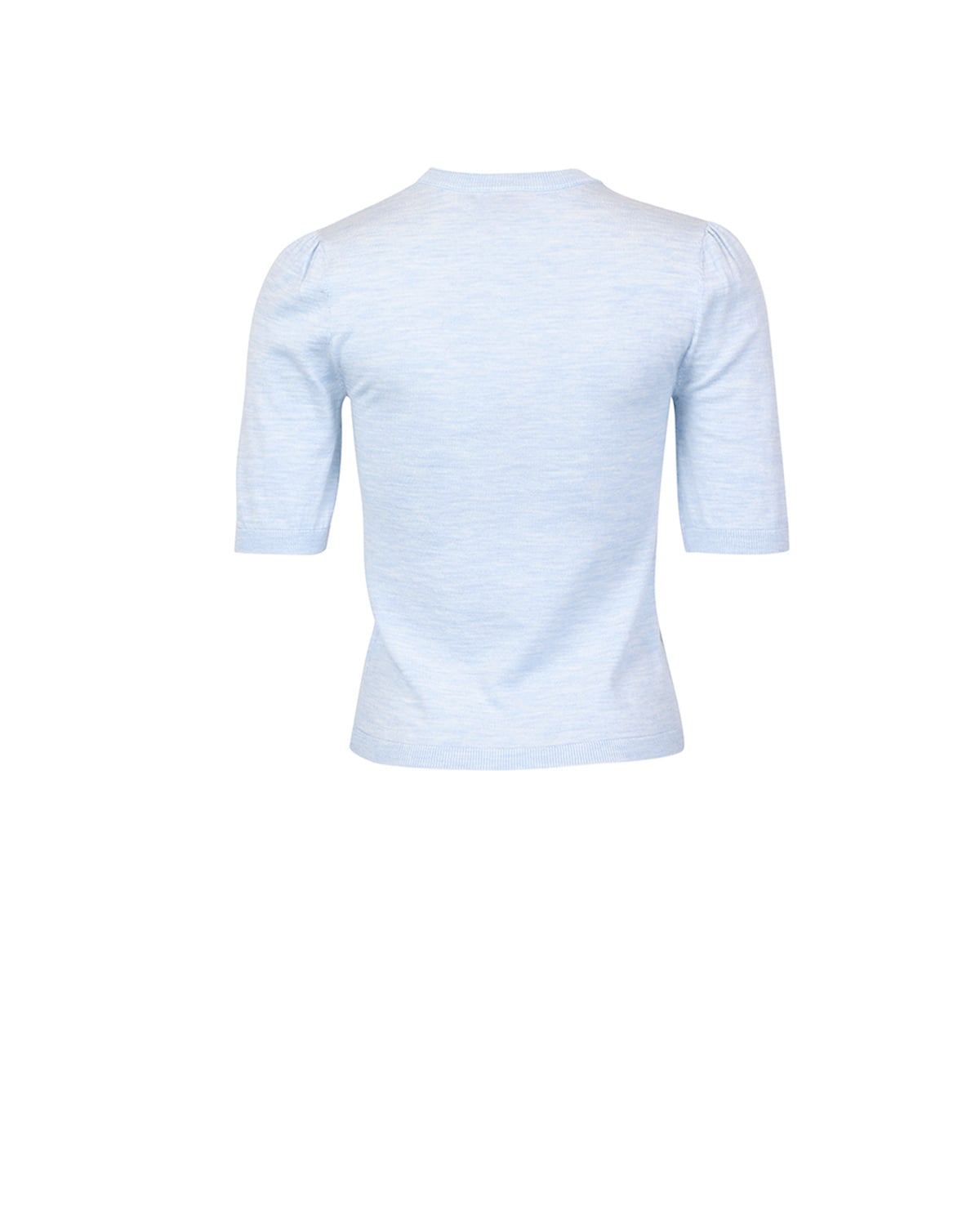 Merino Knit Top, Dusty Blue. Image #2