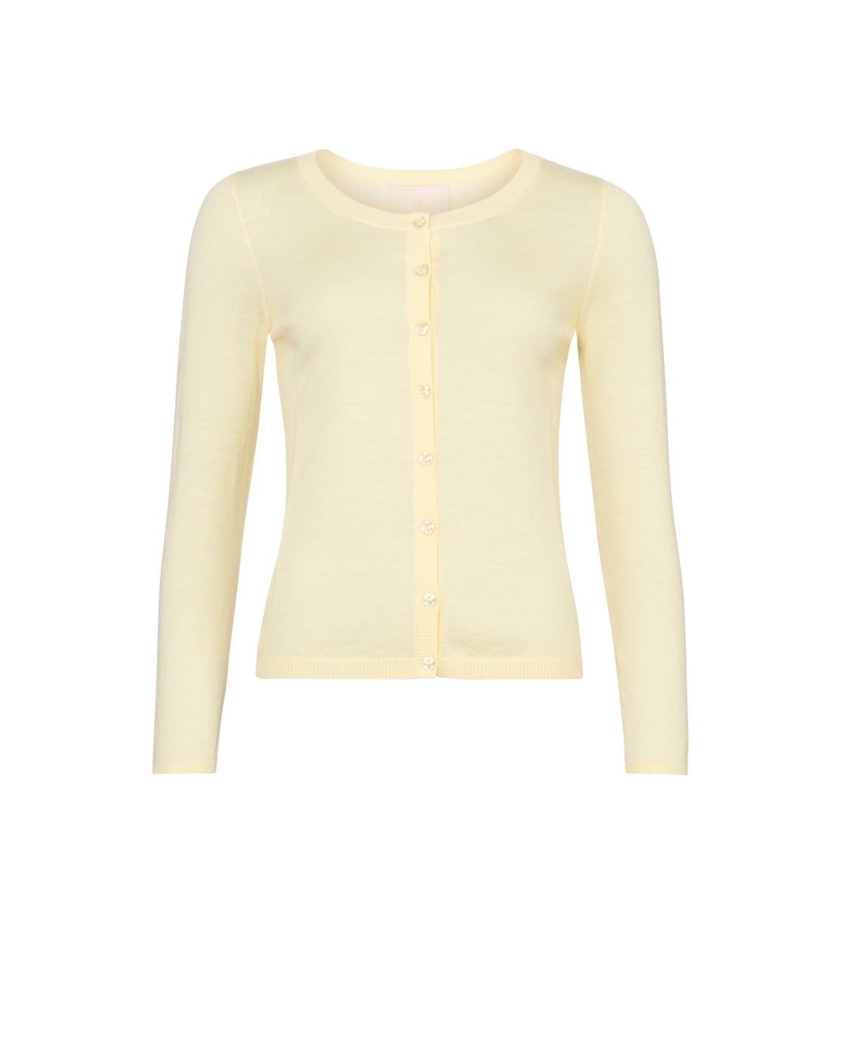 Merino Knit Jacket, Yellow. Image #3