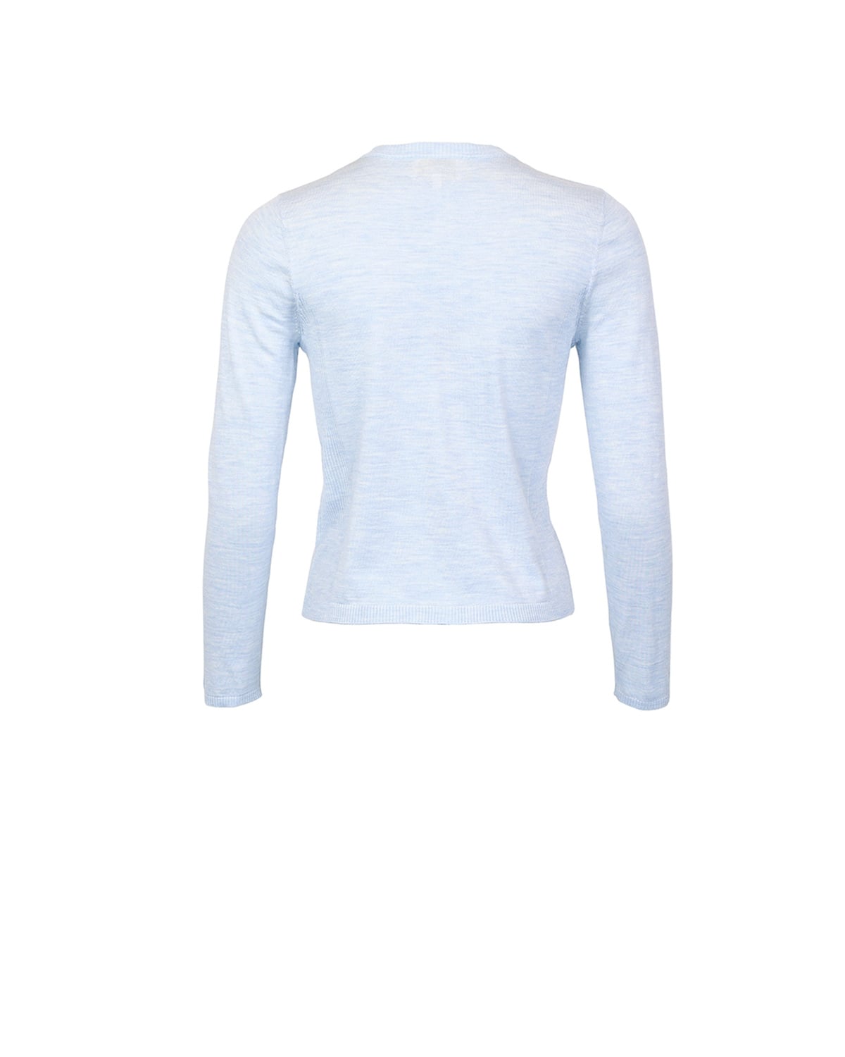 Merino Knit Jacket, Dusty Blue. Image #3