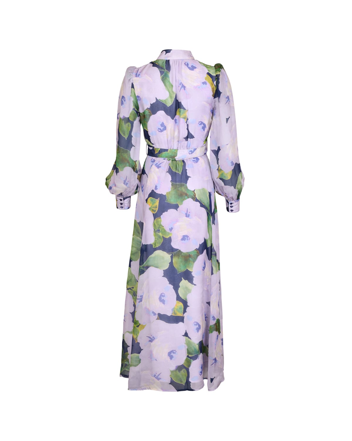 Organza Belt Dress, Viola. Image #2