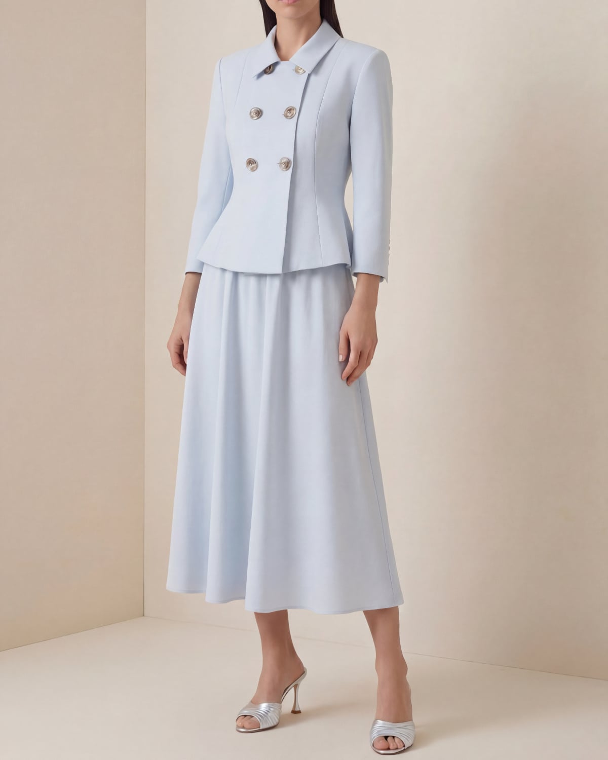 Classique Blazer, Light Blue. Image #2