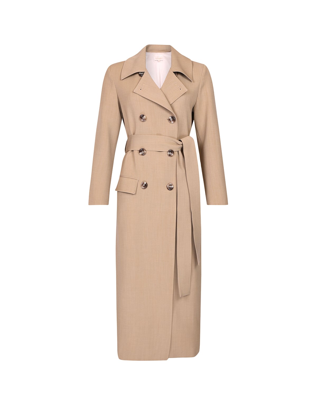 Classique Coat, Khaki. Image #1