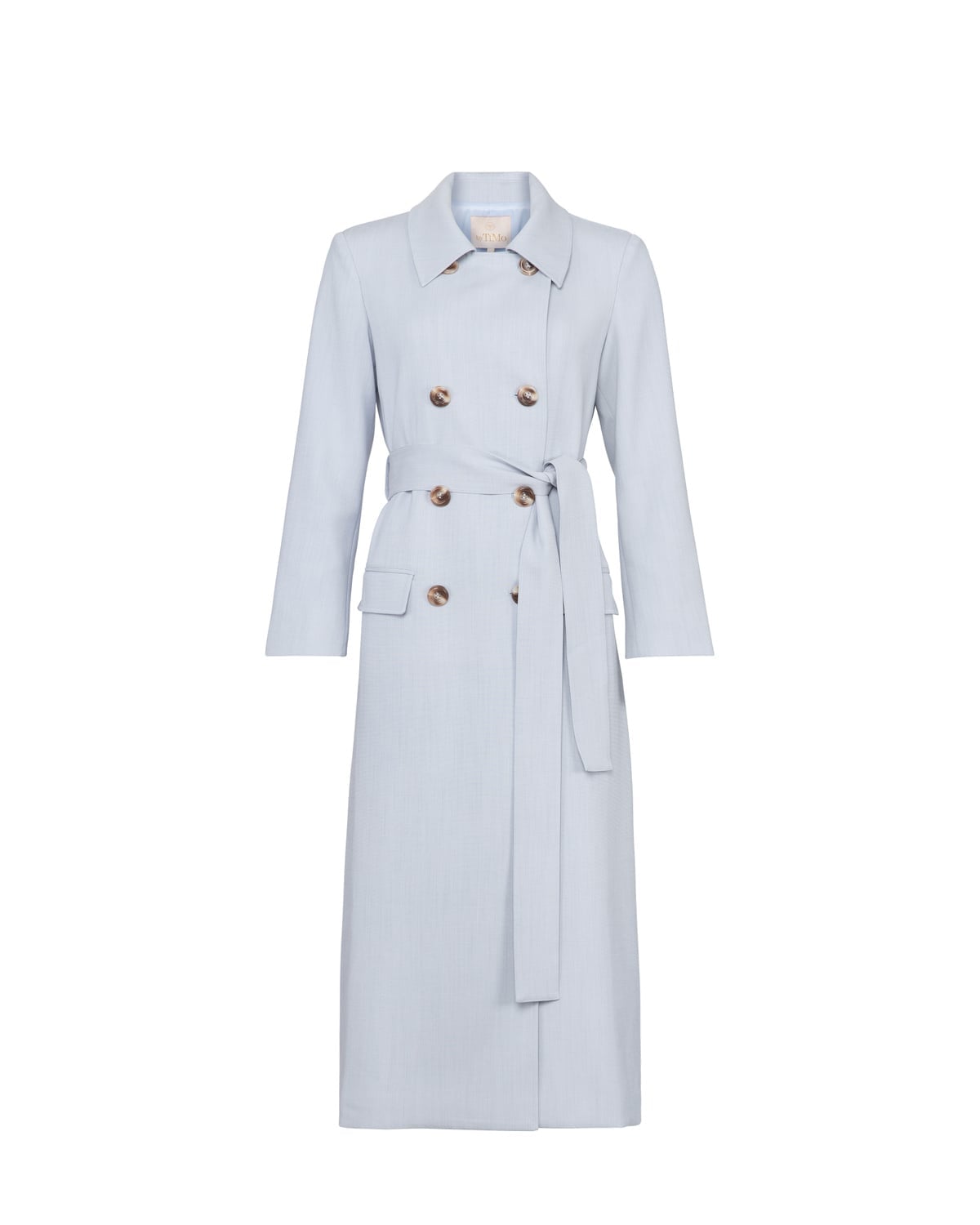 Classique Coat, Light Blue. Image #1