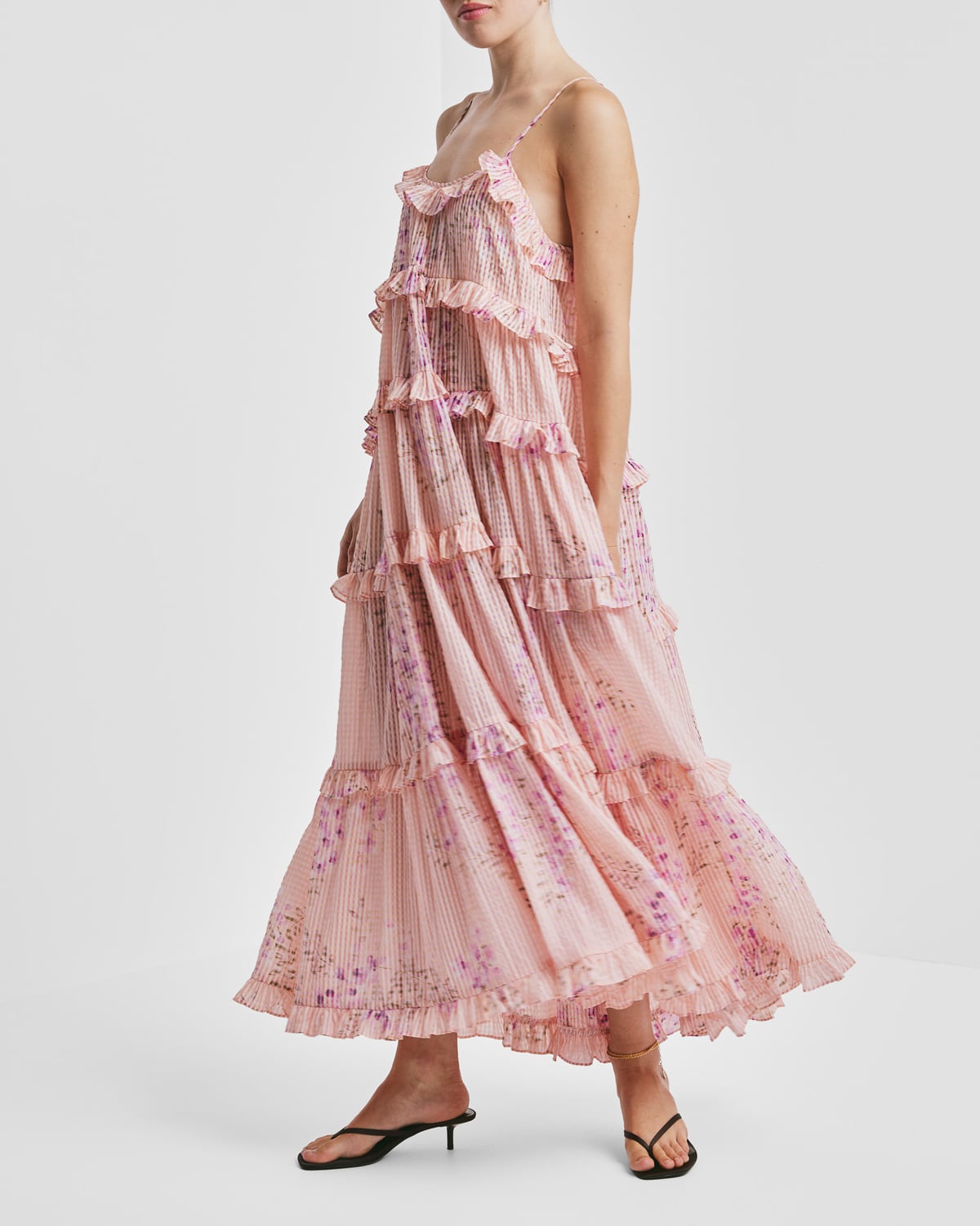 Checks Strap Dress, Flourish. Image #6