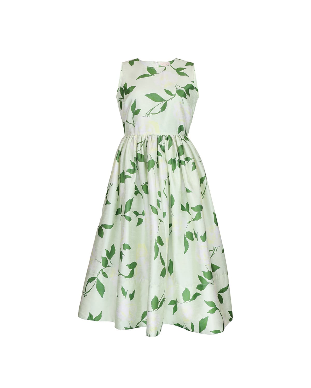 Taffeta Midi Dress, Soft pastel. Image #3