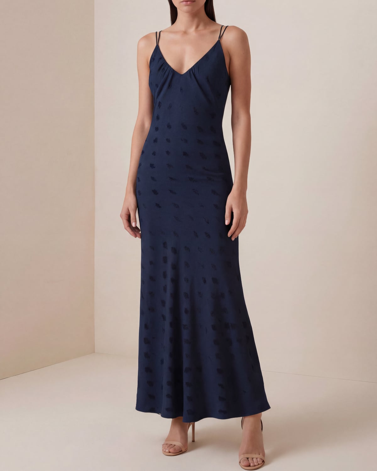 Spring Slip Dress, Marine. Image #2