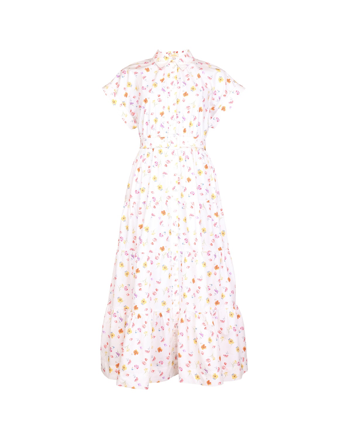 Poplin Shirt Dress, Morning Bloom. Image #1