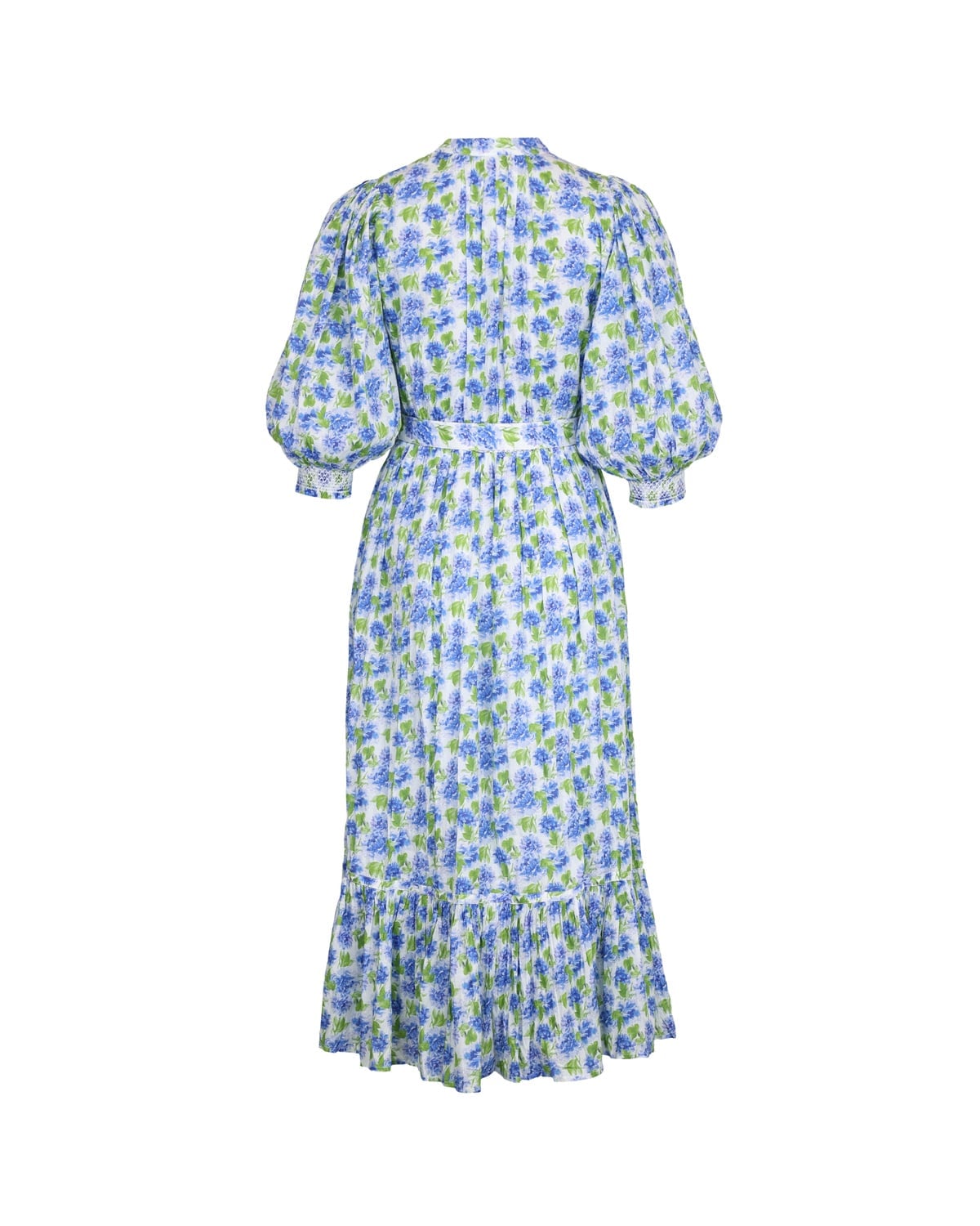 Twisted Midi Dress, Peonies. Image #2