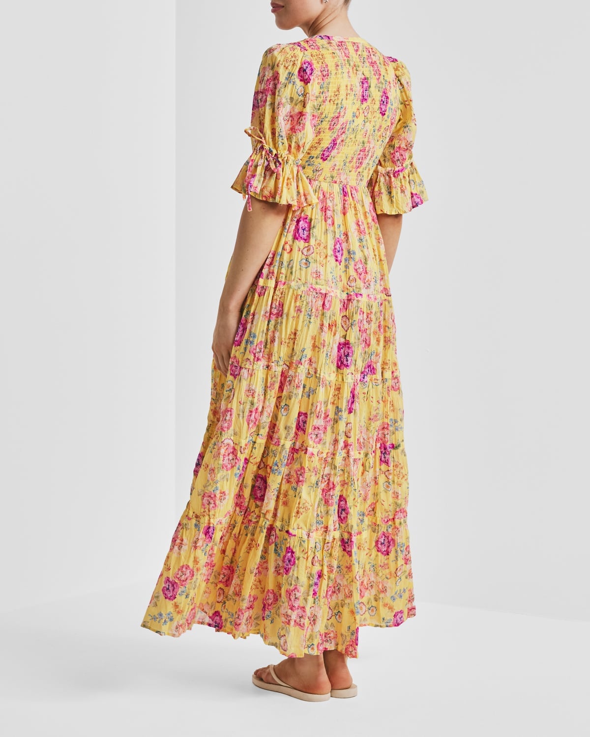 Twisted Maxi Dress, Daylight Blossom. Image #2