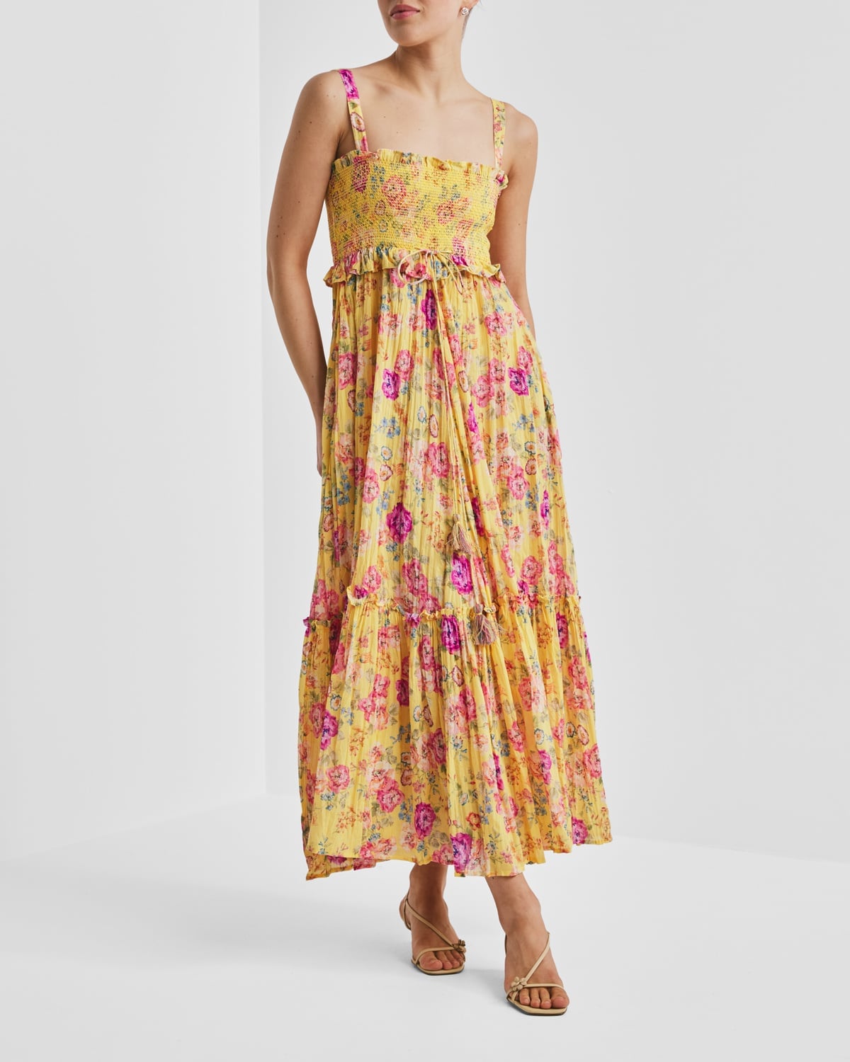 Twisted Strap Dress, Daylight Blossom. Image #1