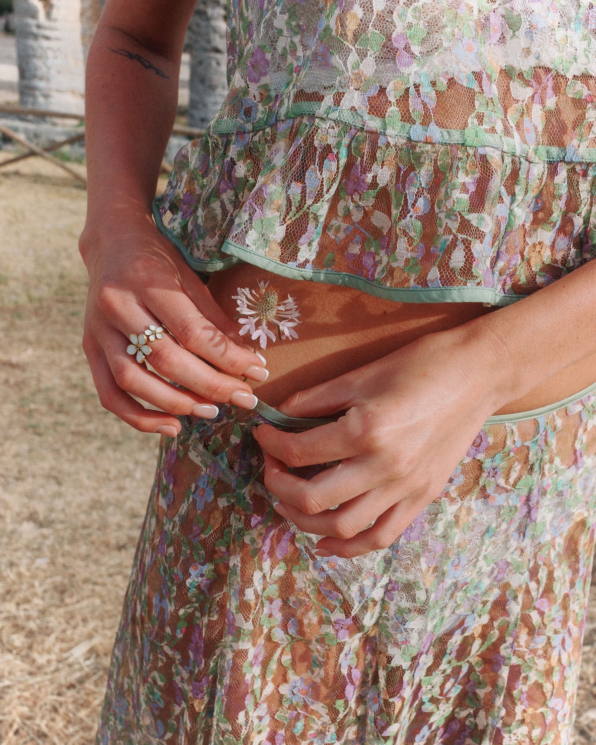 Lace Skirt, Viola. Image #7