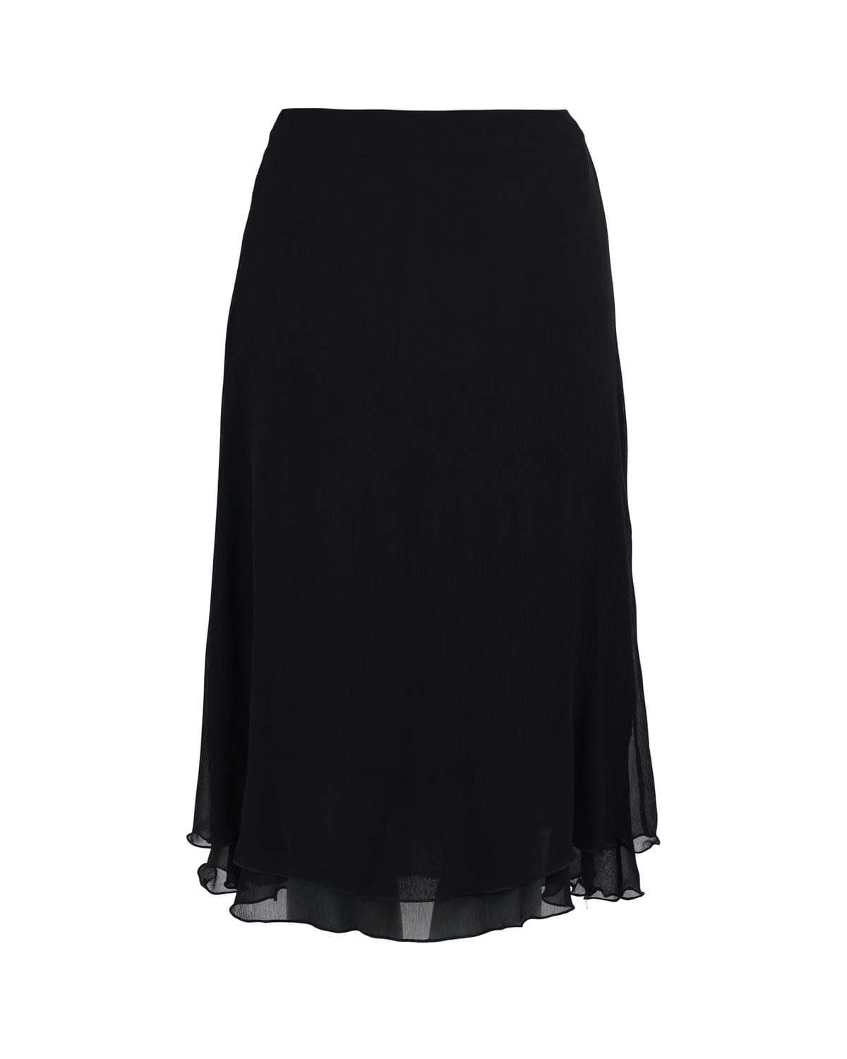 Chiffon Skirt, Black. Image #2