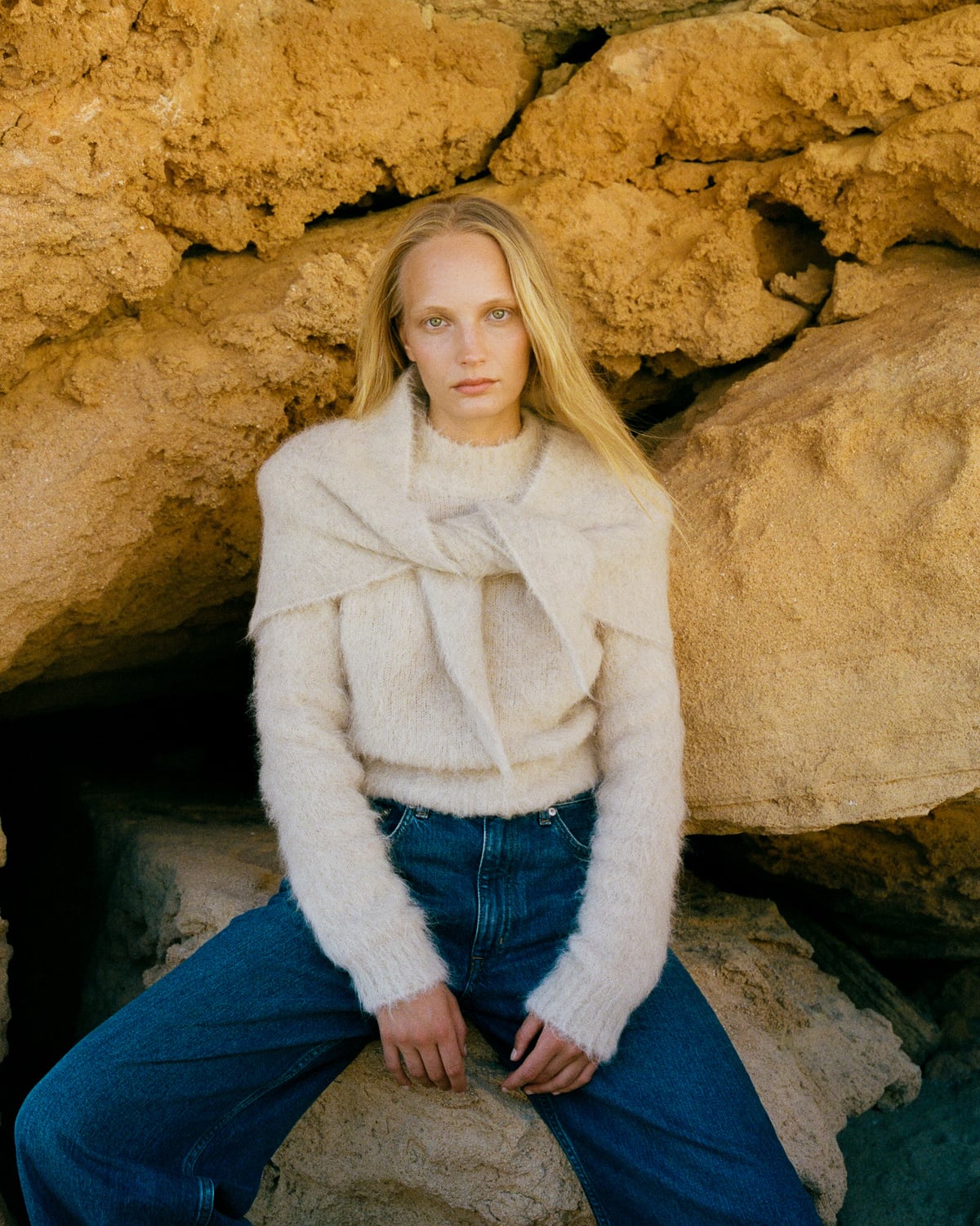 Hairy Knit Sweater, Soft. Image #2