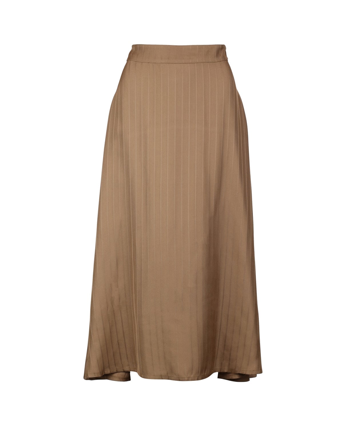 Tailored Midi Skirt, Camel. Image #1