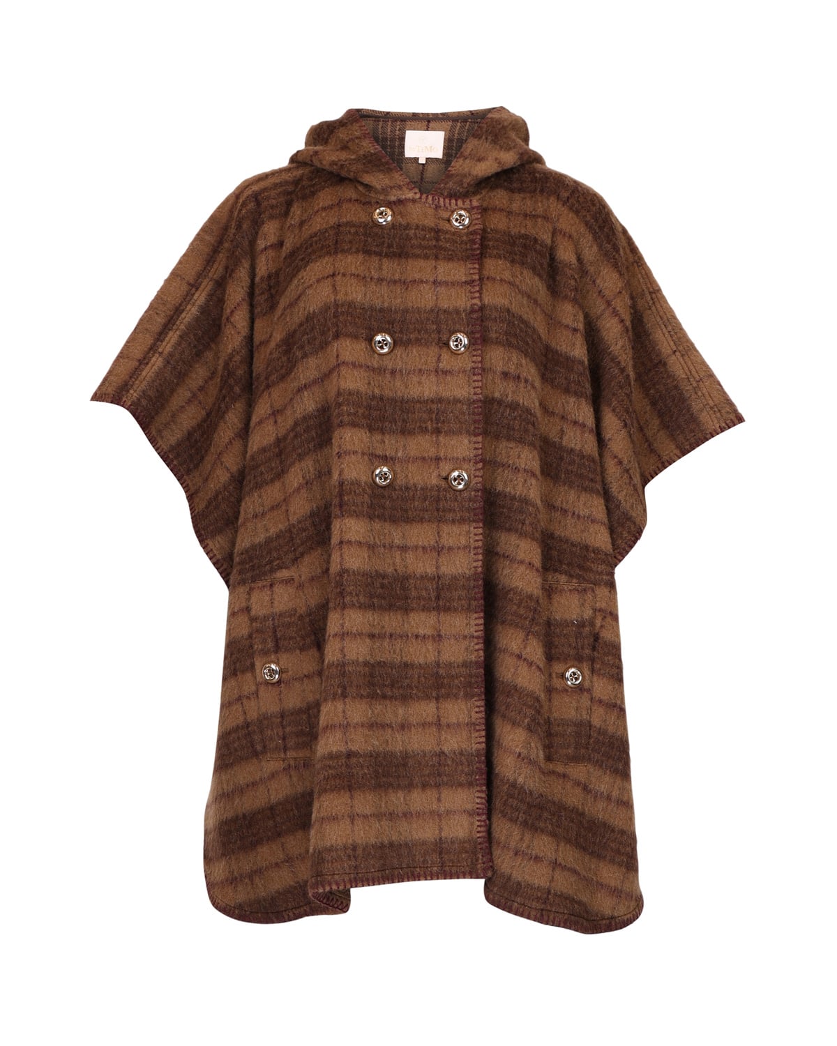 Tailored Cape, Autumn Checks. Image #3