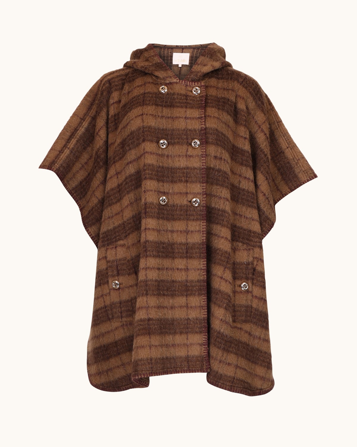 Tailored Cape, Autumn Checks. Image #7