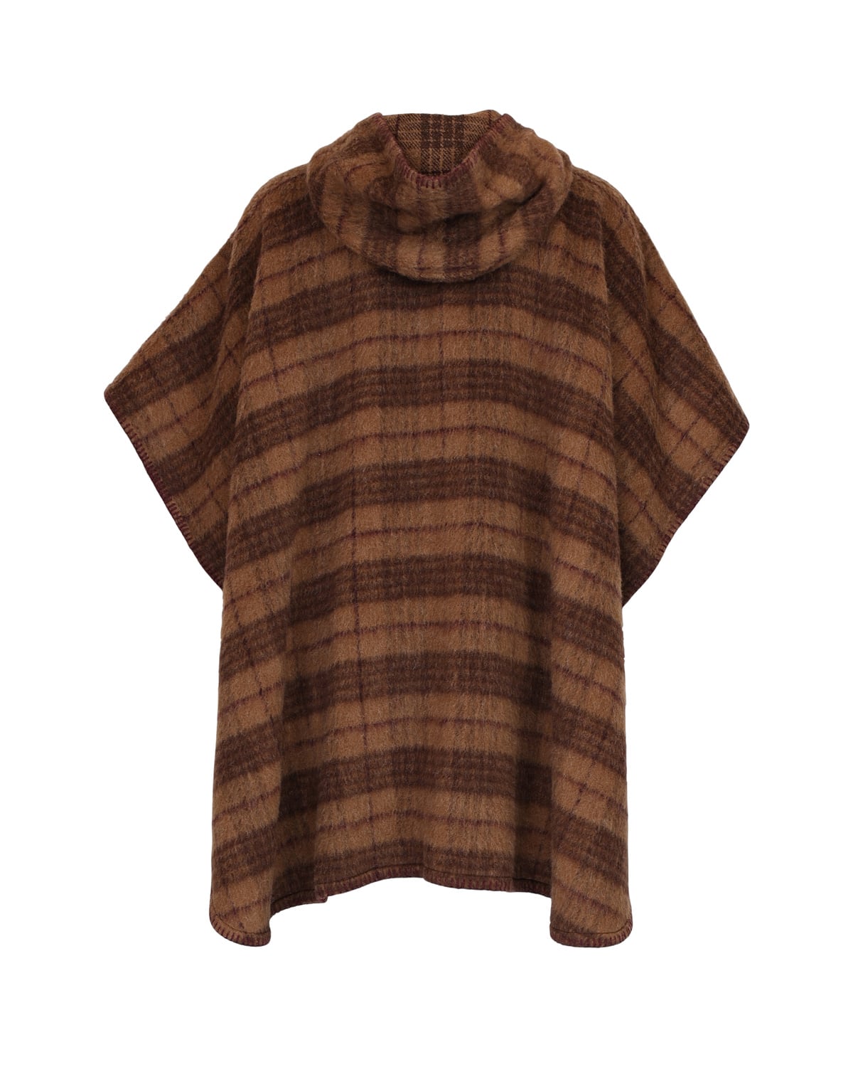 Tailored Cape, Autumn Checks. Image #4