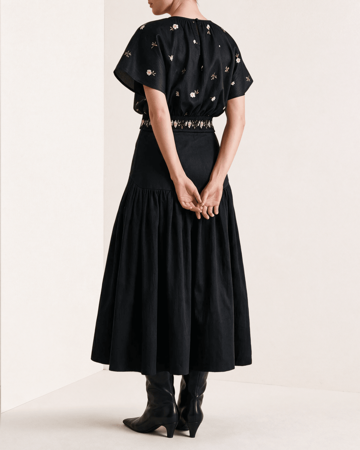 Taffeta Top, Midnight Blossom. Image #3