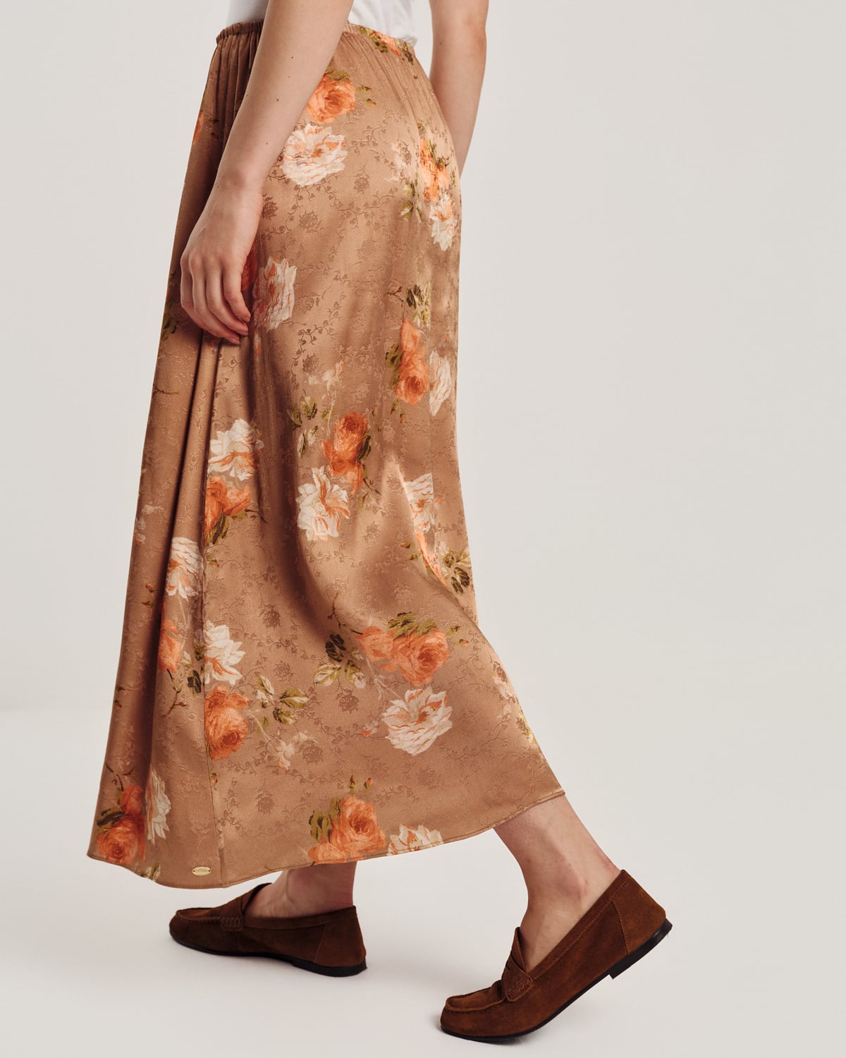 Jacquard Skirt, Soft Bloom. Image #2