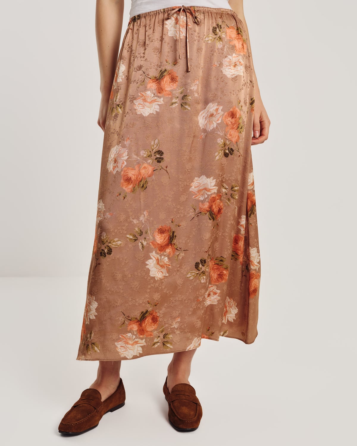 Jacquard Skirt, Soft Bloom. Image #1