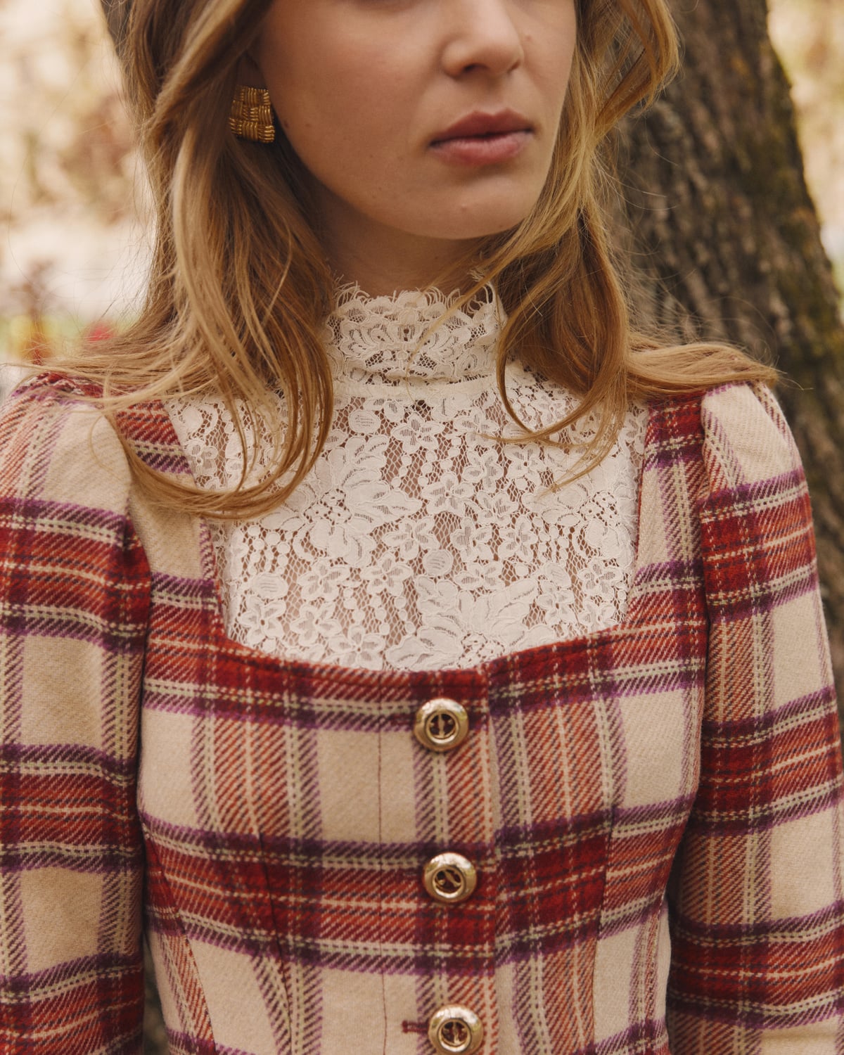 Tailored Mini Dress, Checks. Image #3