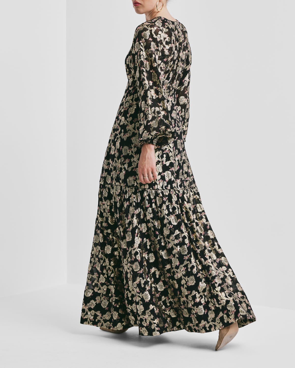 Georgette Gown, Wild Flowers. Image #3