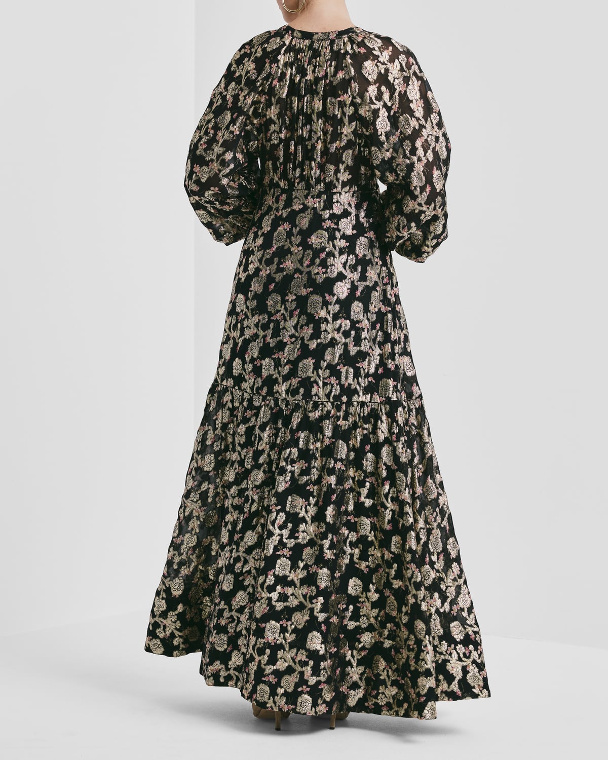 Georgette Gown, Wild Flowers. Image #4