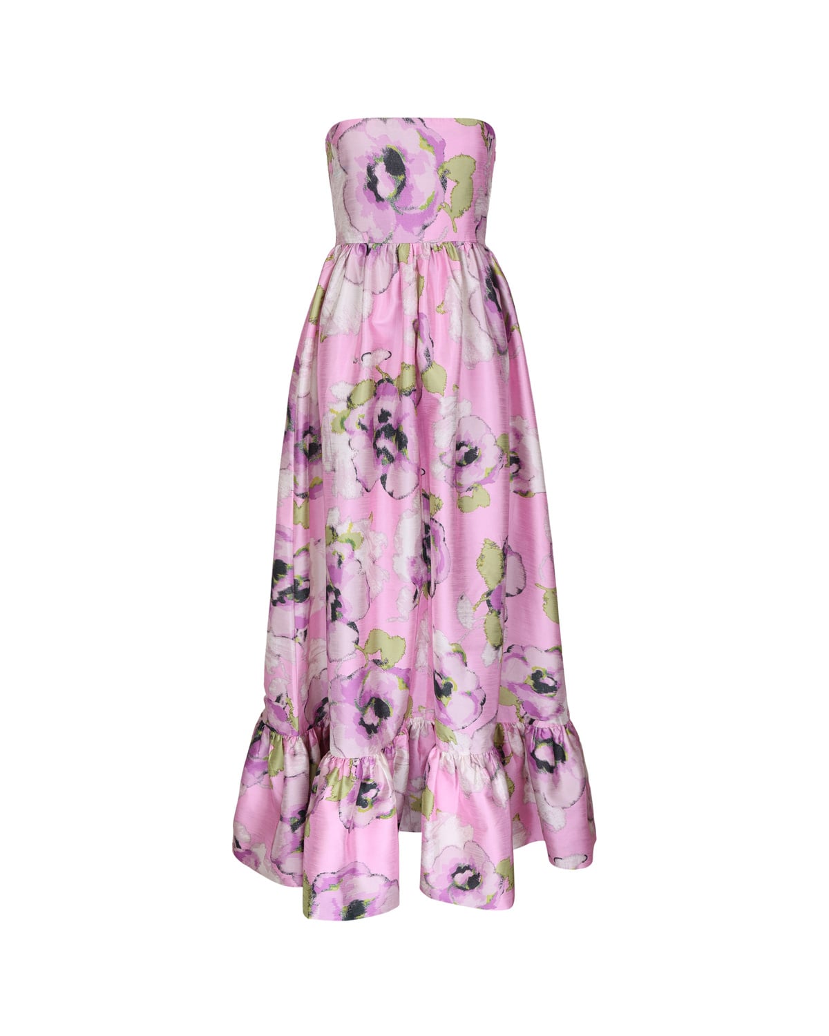 Taffeta Bandeau Dress, Lilac Grace. Image #1