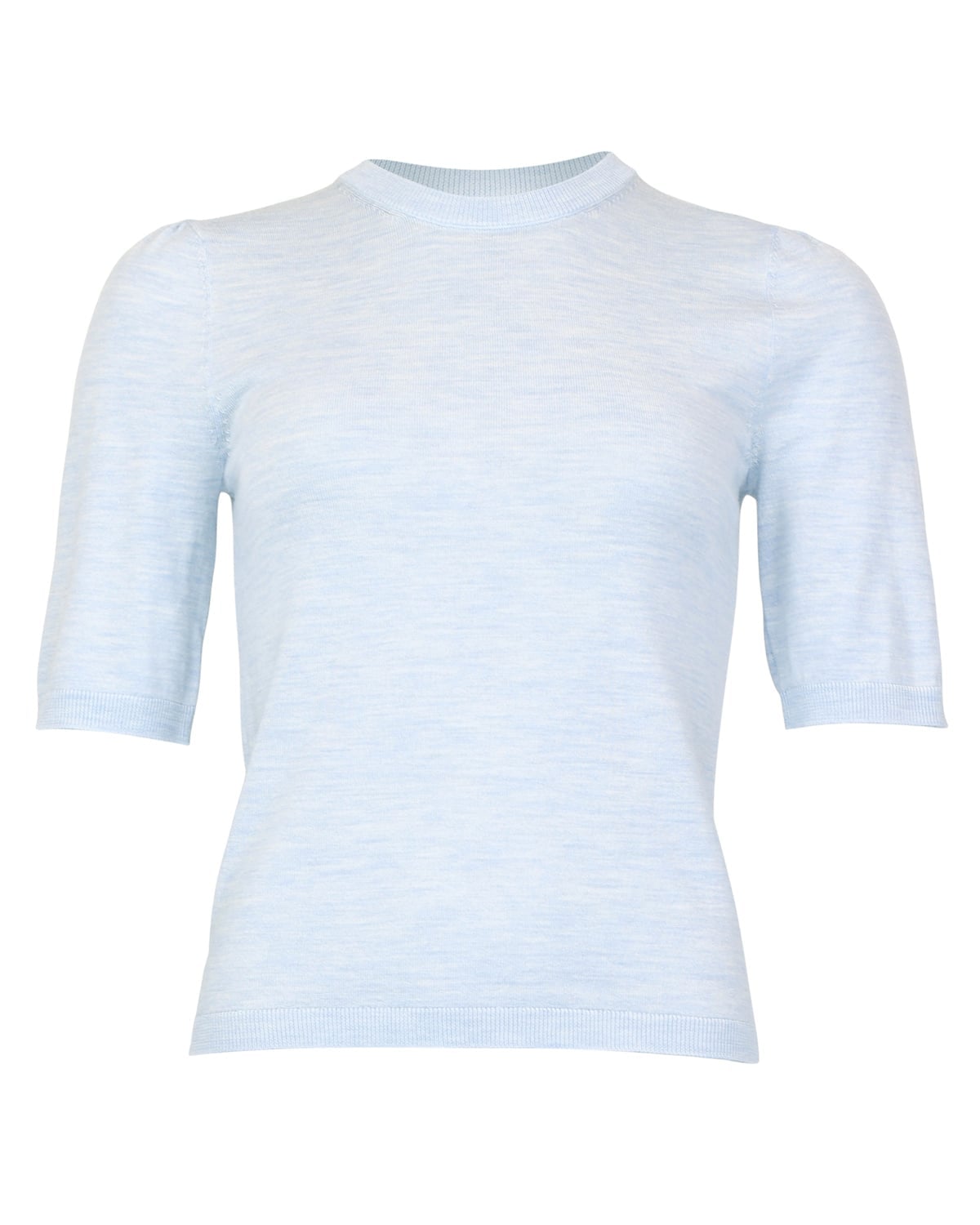 Merino Knit Top, Dusty Blue. Image #1