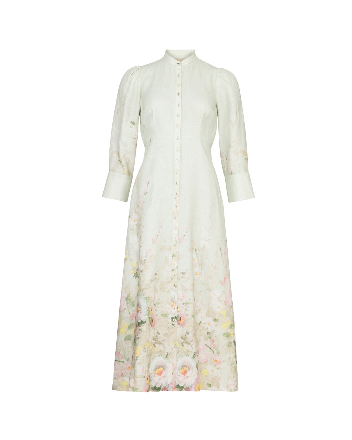 Linen Button-Down Dress, Harmony. Image #1