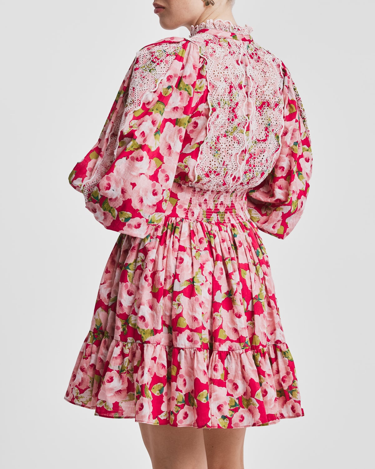 Cotton Slub Mini Dress, Romace. Image #4