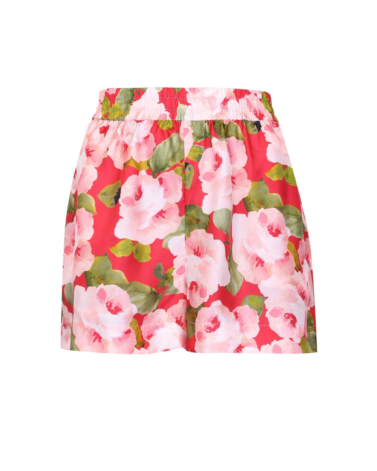 Silk Shorts, Rouge Fleur. Image #1