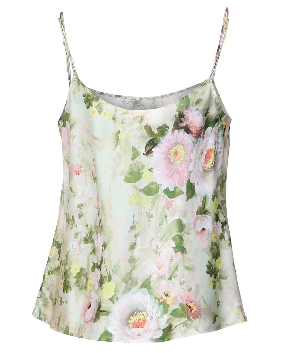 Silk Strap Top, Meadow. Image #2